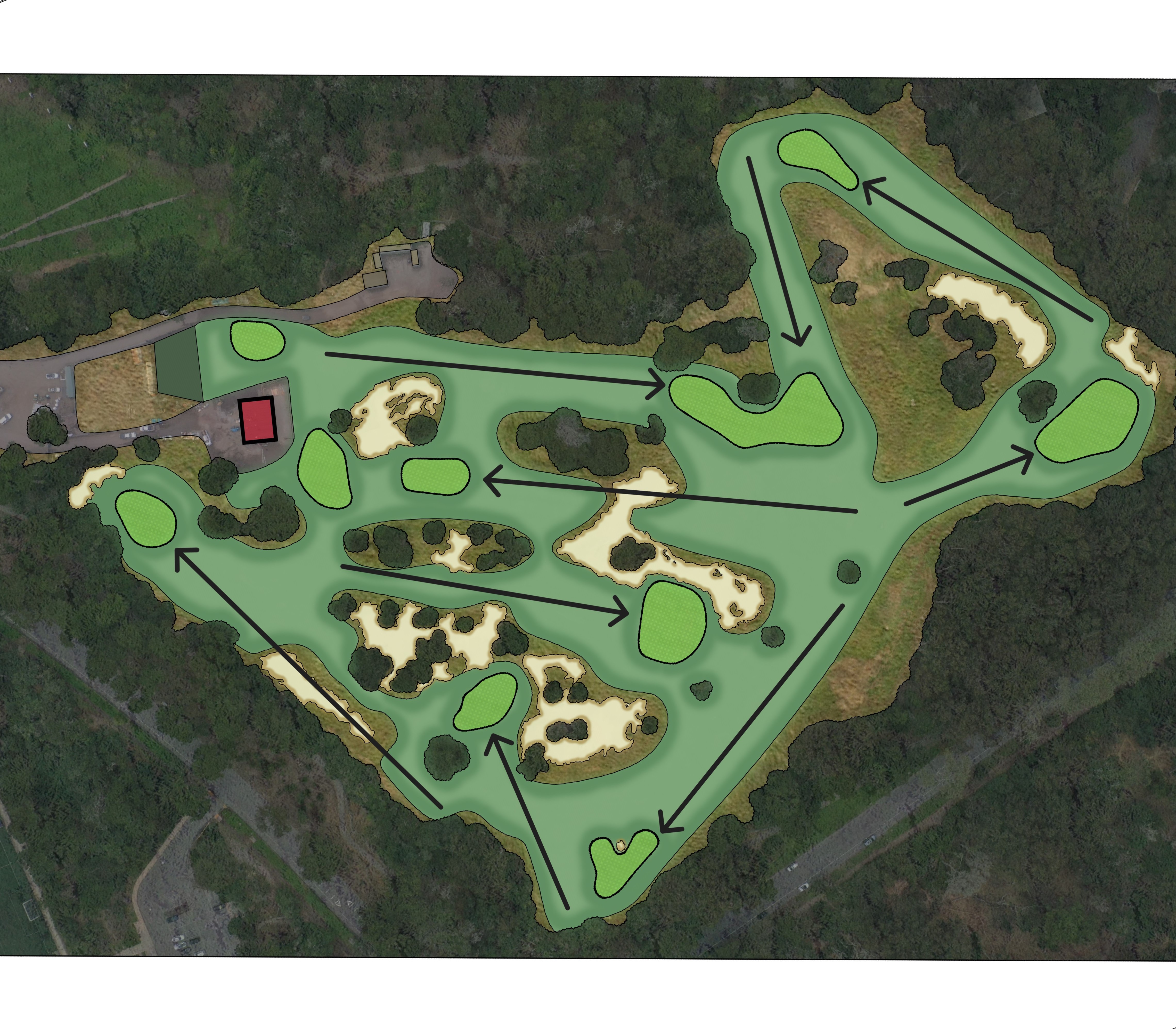 Course Map Golden Gate Park Golf Course